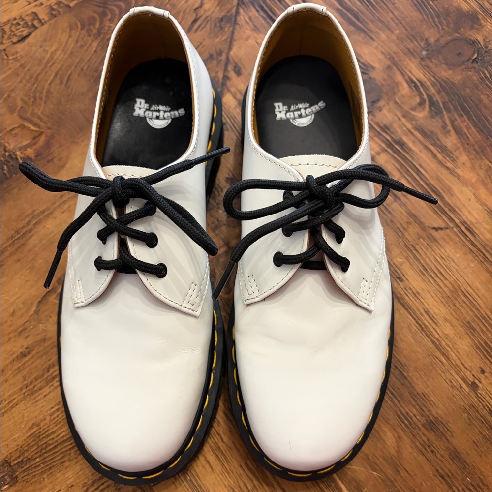 Doc Martens Smooth Leather Oxford Shoes - Picture 3 of 6